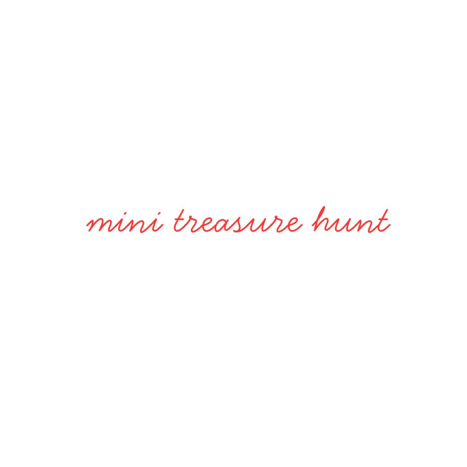 A Mini Treasure Hunt - Gift Card